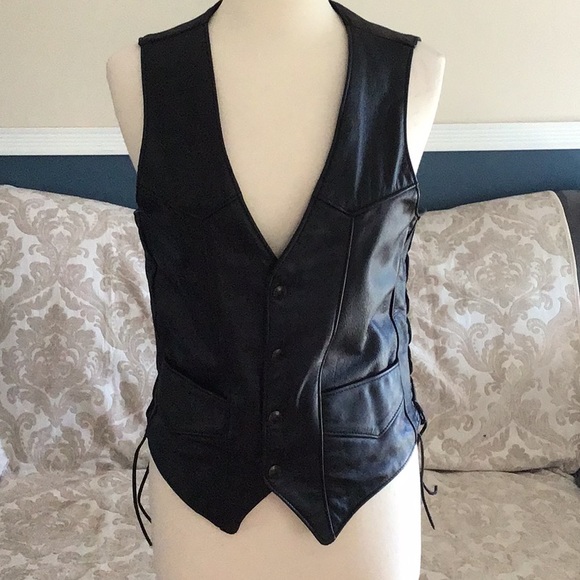 Park V Jackets & Coats Vintage Park V Leather Vest Poshmark